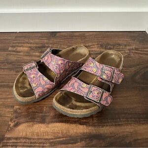Paisley Papillo Birkenstocks